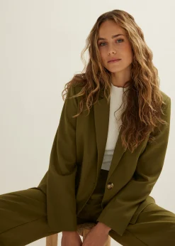 Sale Cotton Club Blazer char groen,army