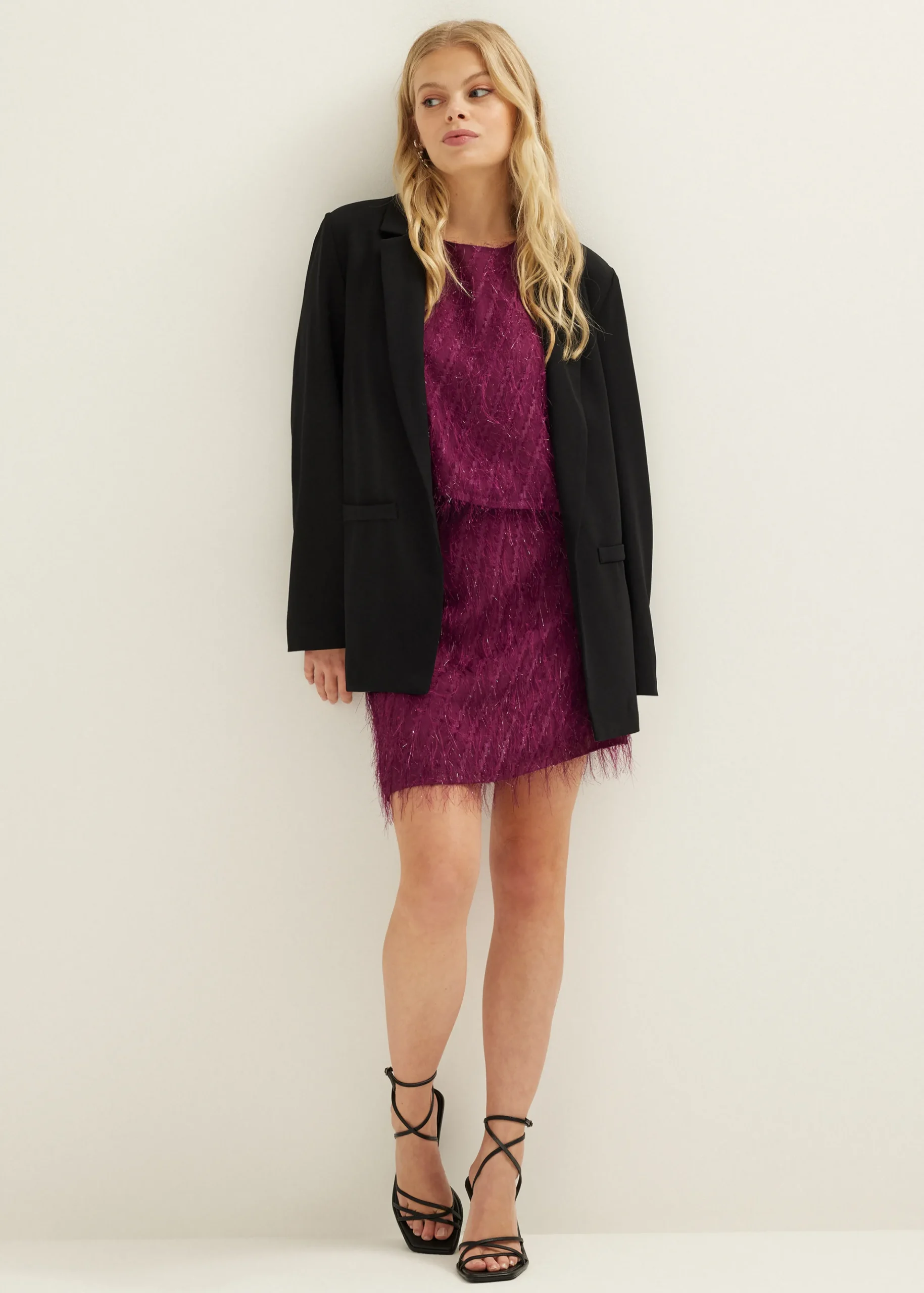 Discount Cotton Club Blazer comfy zwart