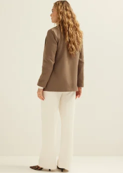 Best Cotton Club Blazer comfy taupe