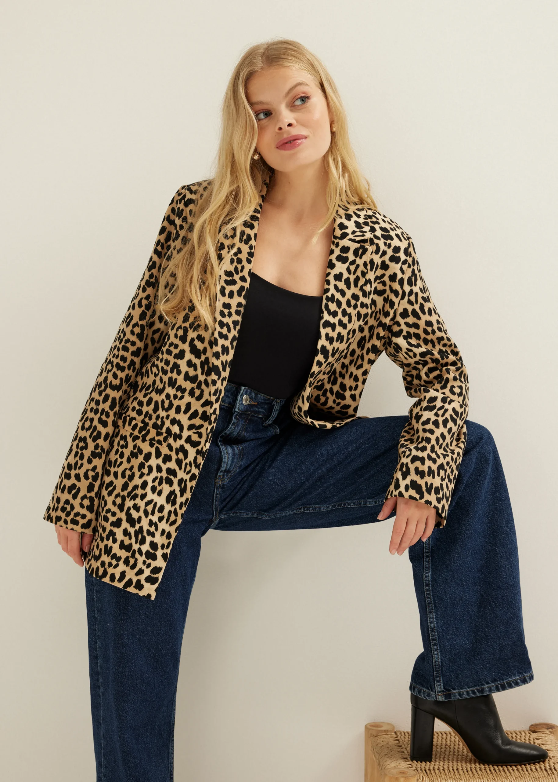 Hot Cotton Club Blazer comfy meerkleurig