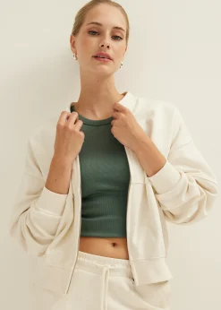Hot Cotton Club Bomberjack met sweat look kit