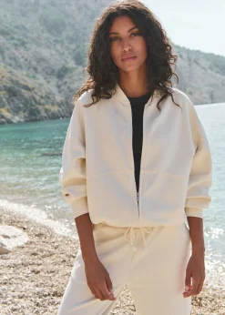 Hot Cotton Club Bomberjack met sweat look kit