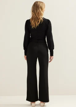 Clearance Cotton Club Broek Ceintuur zwart