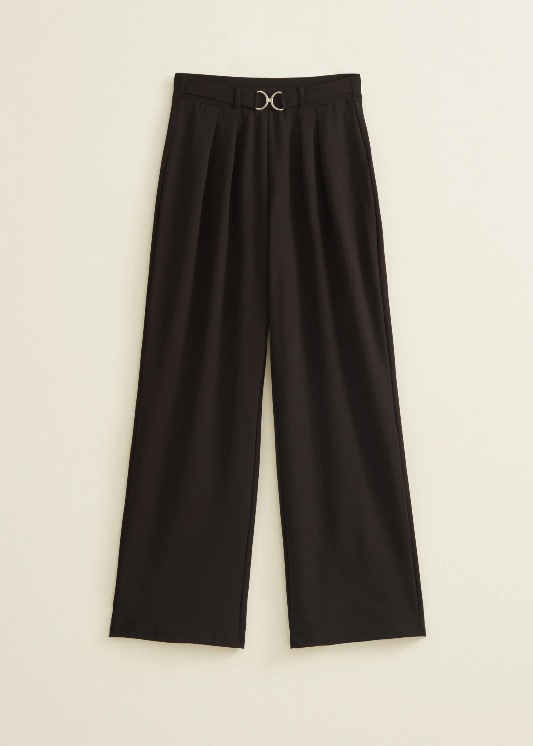 Sale Cotton Club Broek met ceintuur zwart