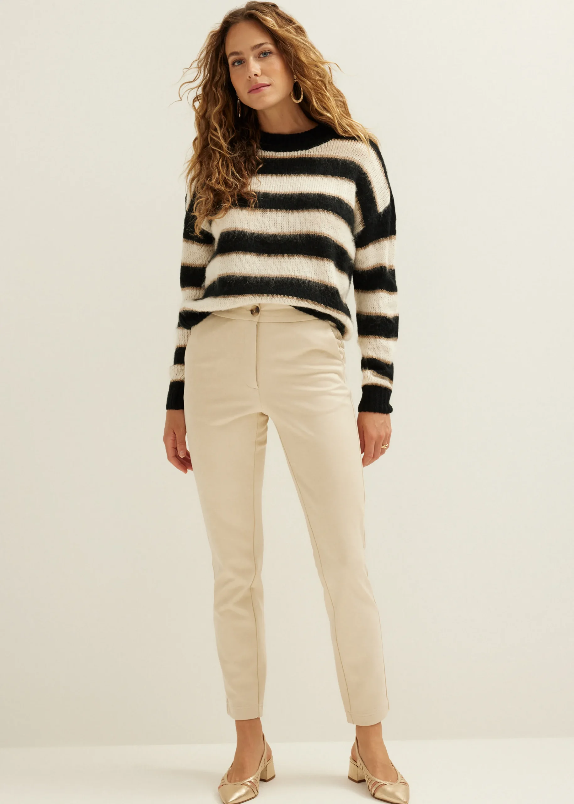 Online Cotton Club Broek skinny stretch kit