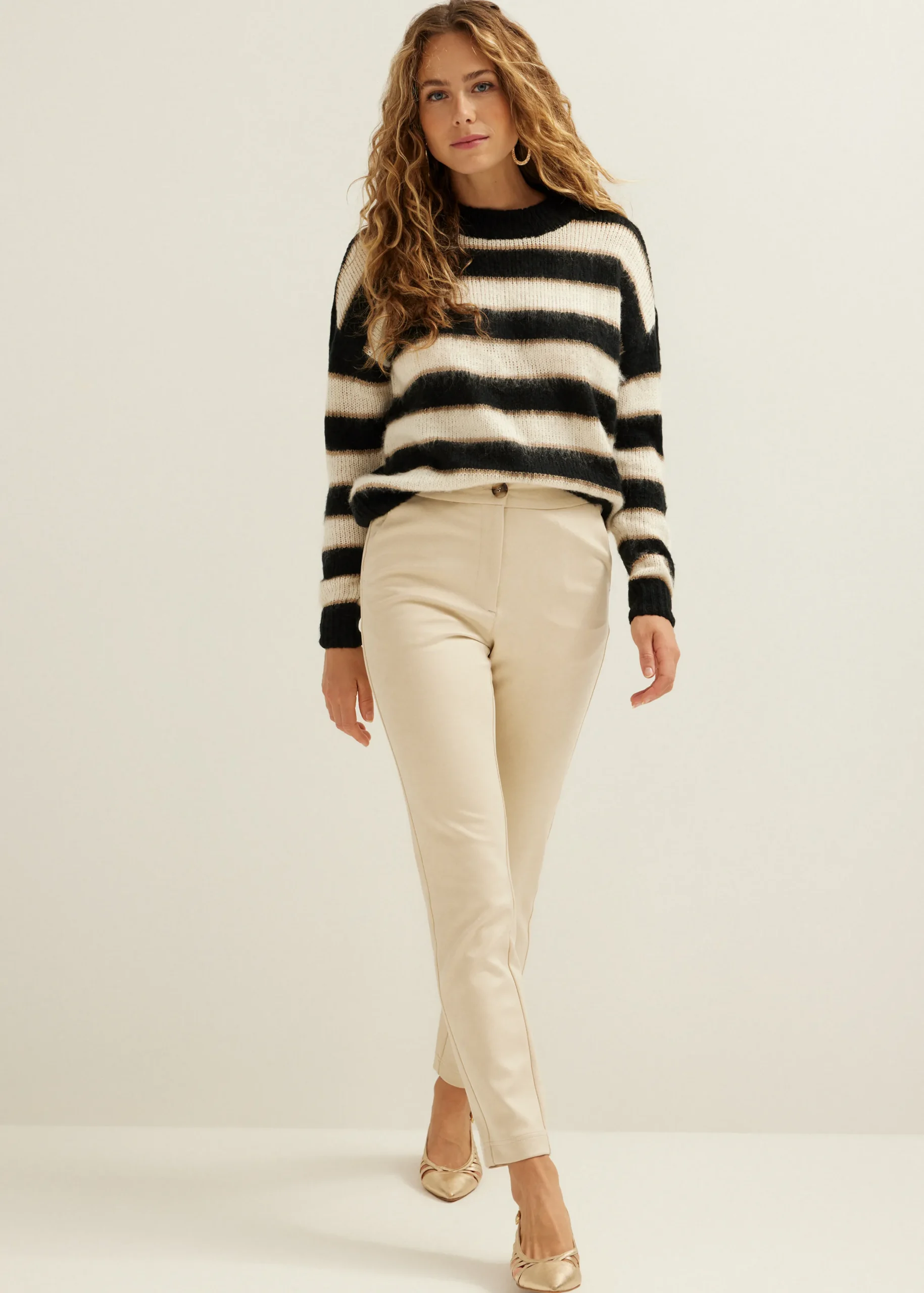 Online Cotton Club Broek skinny stretch kit