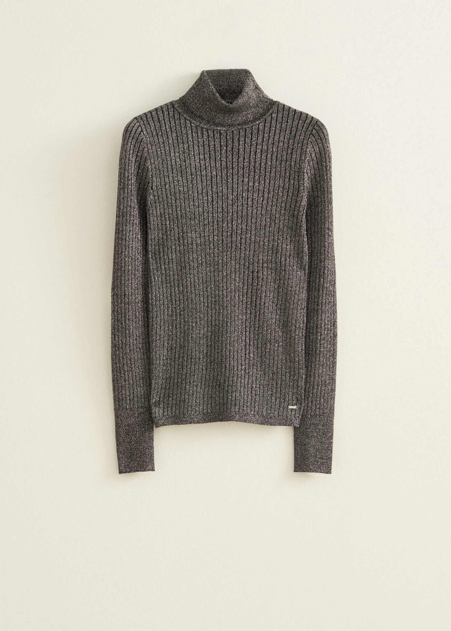 Online Cotton Club Coltrui met lurex zwart