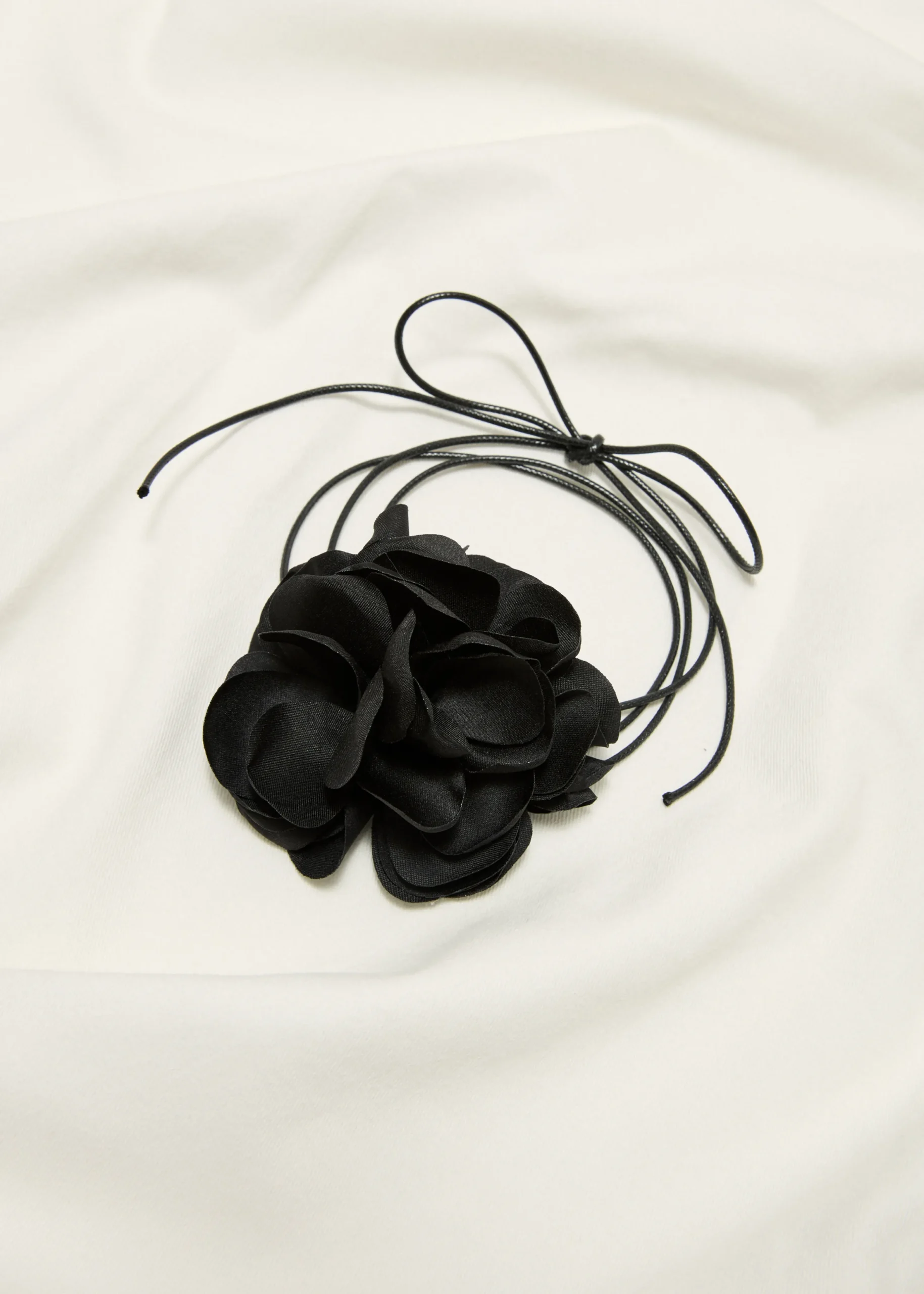 Discount Cotton Club Corsage met bloem zwart
