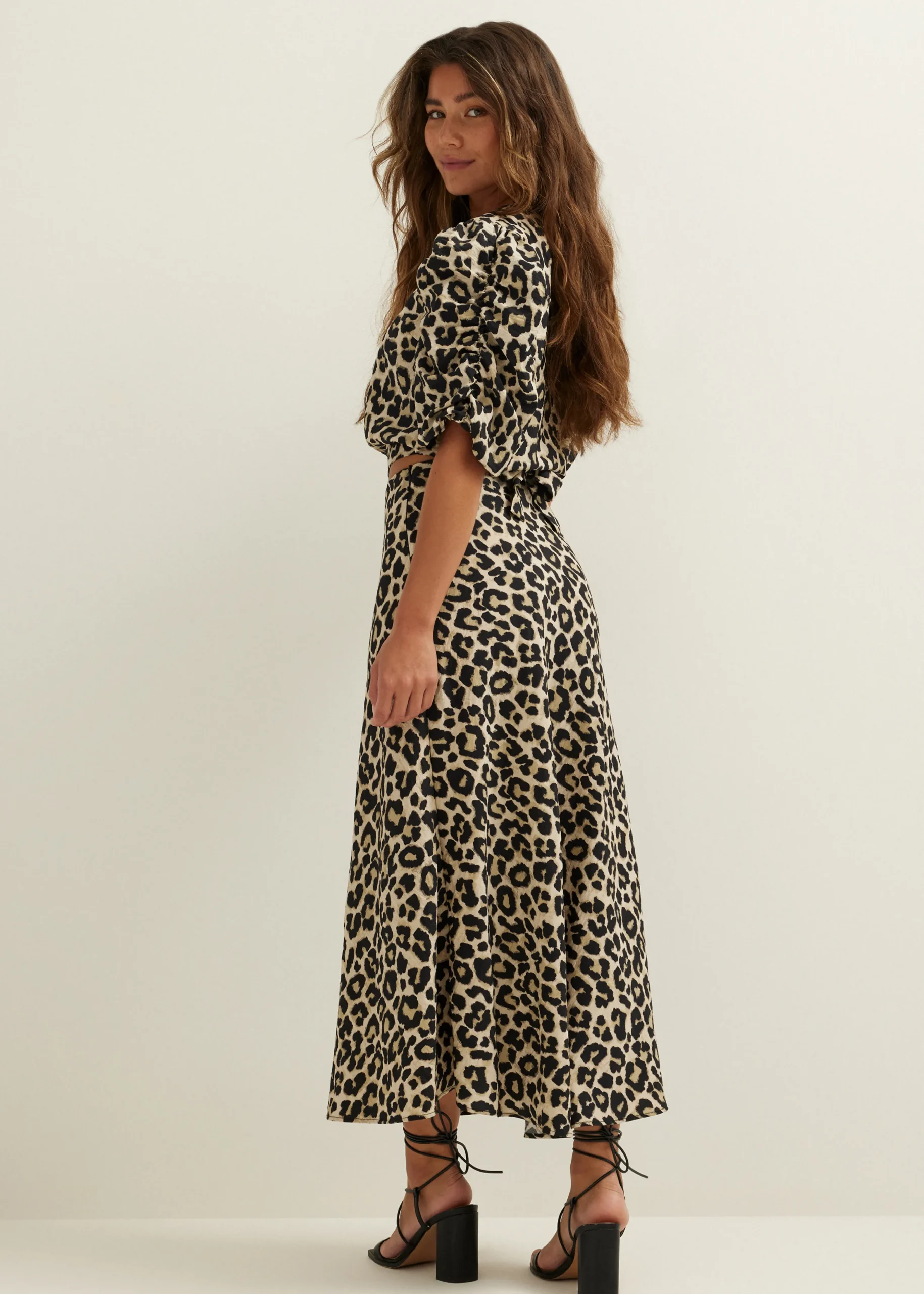 Sale Cotton Club Crop top met print meerkleurig