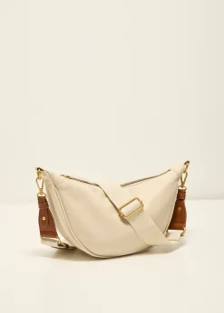 Online Cotton Club Crossbody tas rond ecru