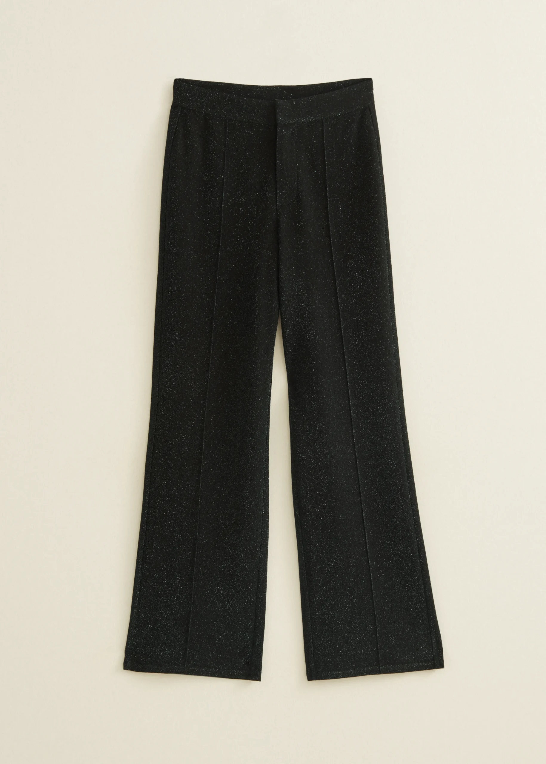 Hot Cotton Club Glitterbroek donkeraqua