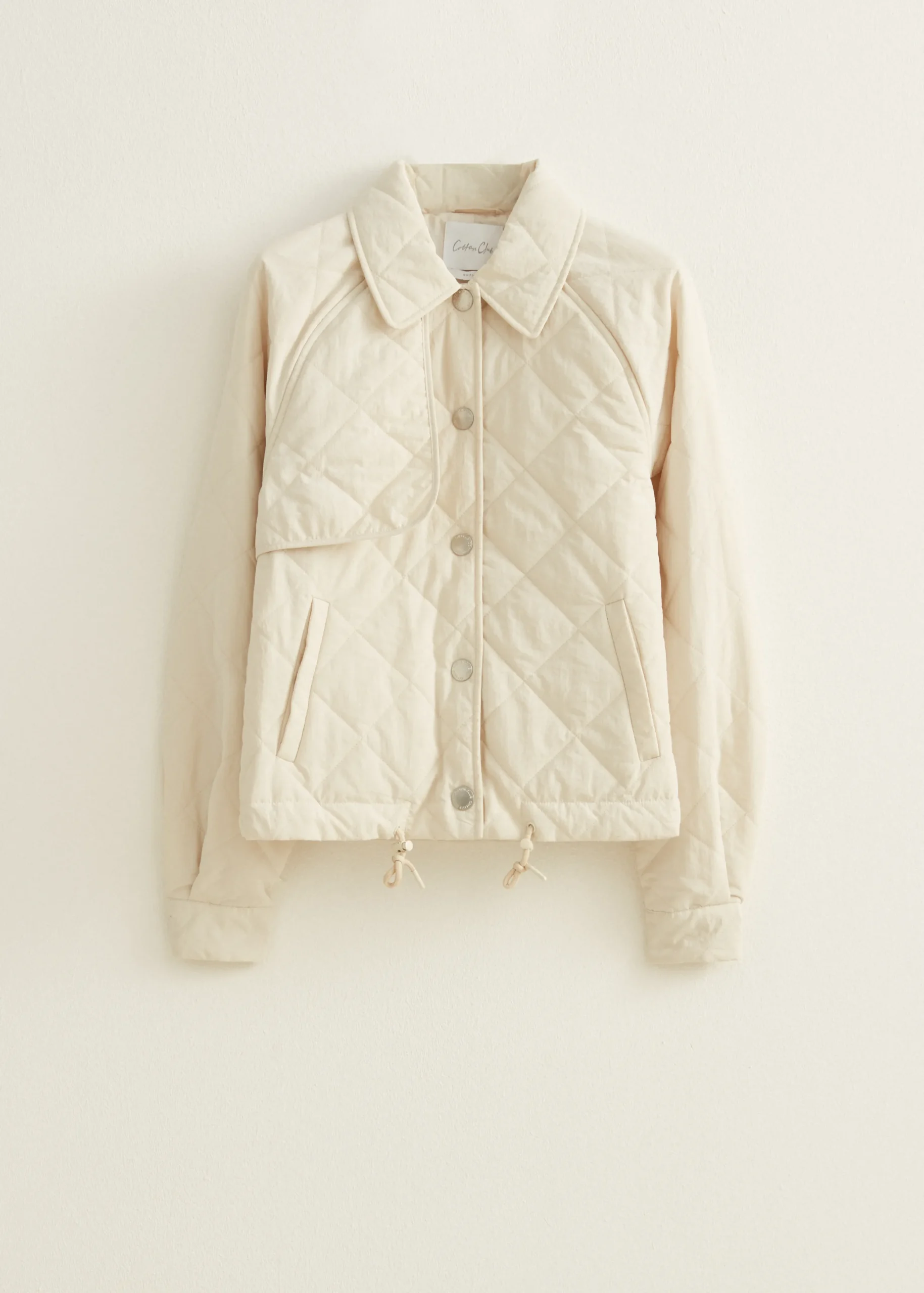 Clearance Cotton Club Jas gequilt met details kit,licht