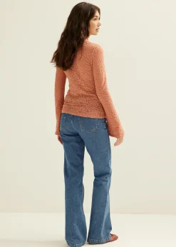 Clearance Cotton Club Kanten top rose,vintage