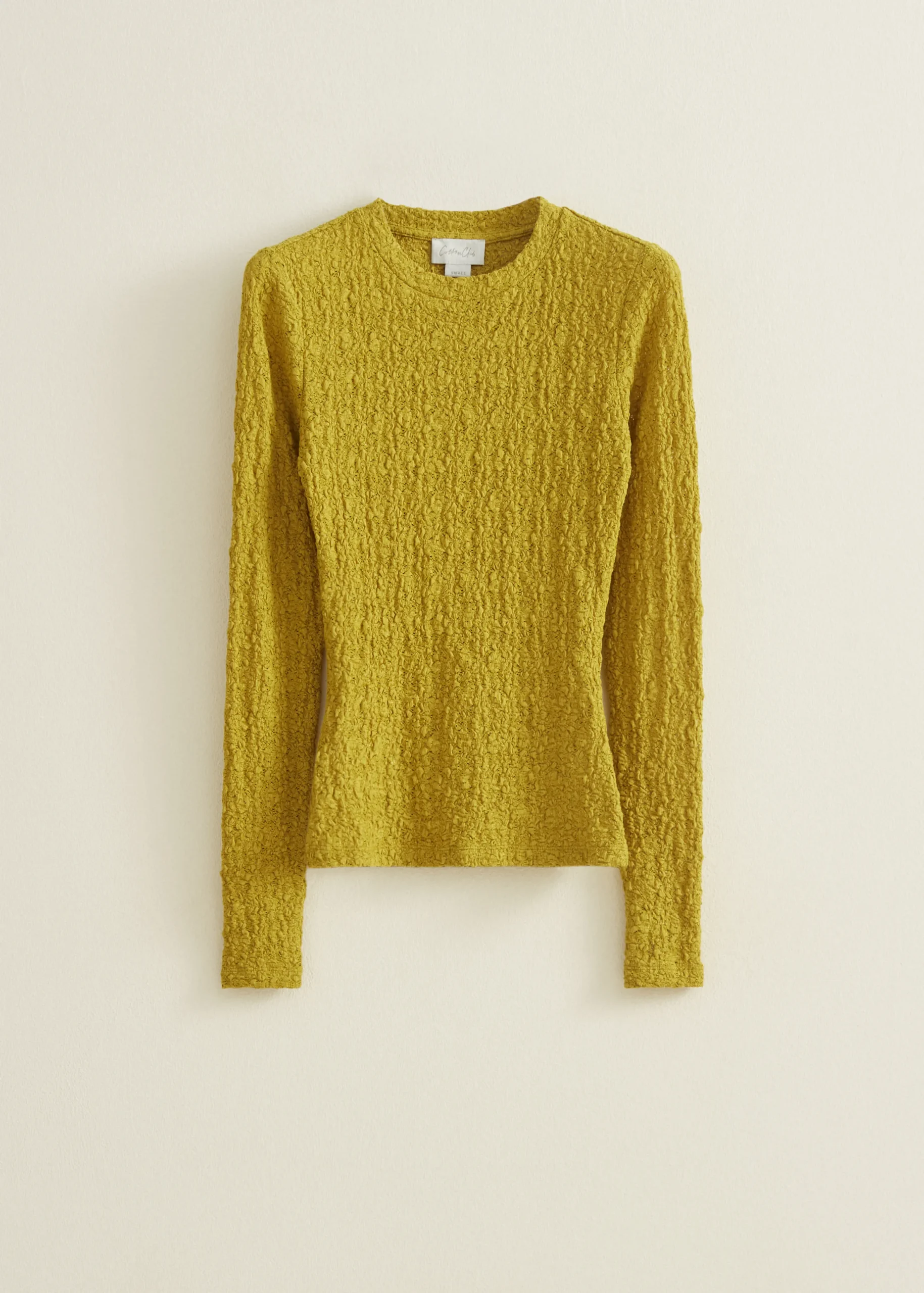 Outlet Cotton Club Kanten top geel,lime