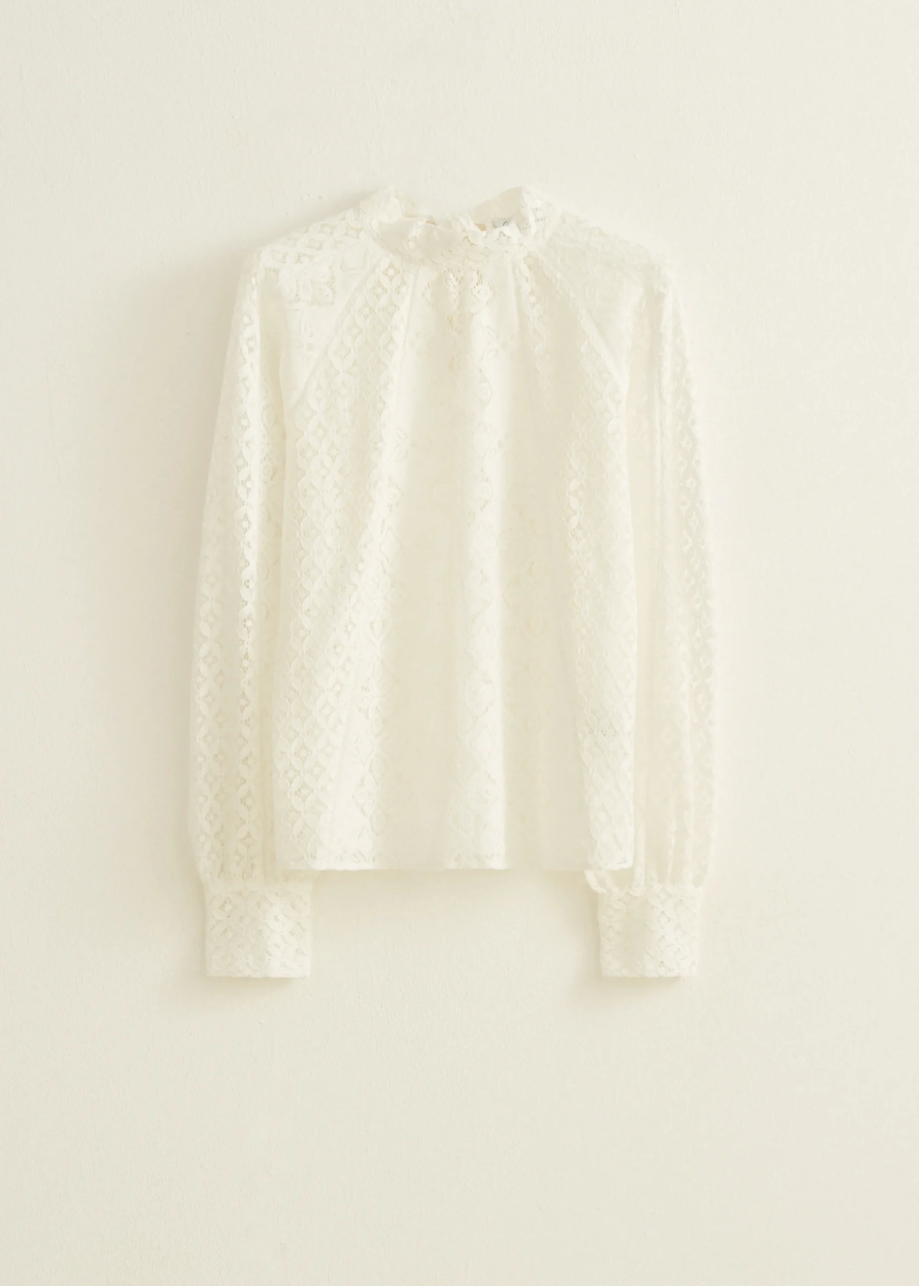 Fashion Cotton Club Kanten top wit,off-white