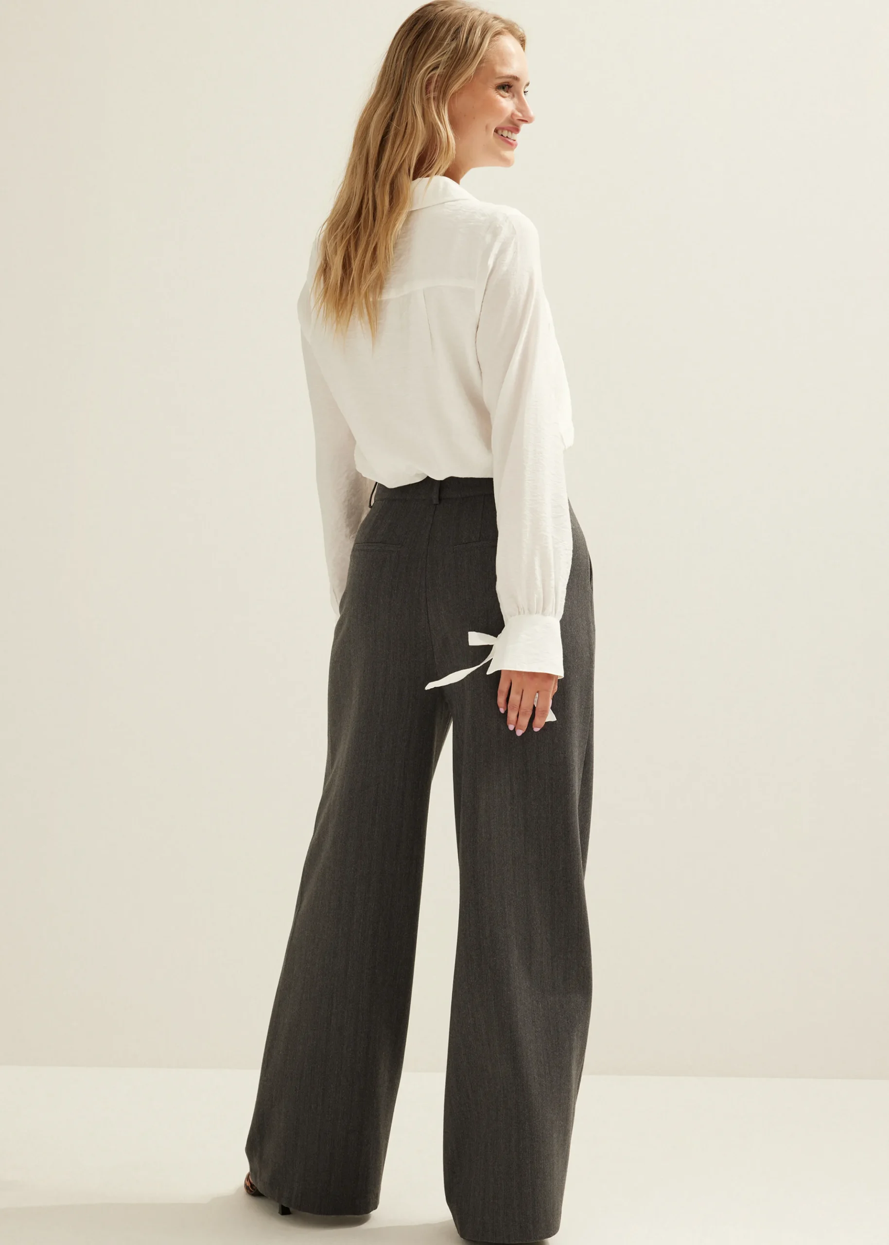 Hot Cotton Club Korte witte blouse wit,off-white