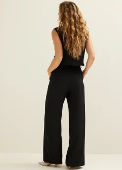 Hot Cotton Club Kort gilet zwart