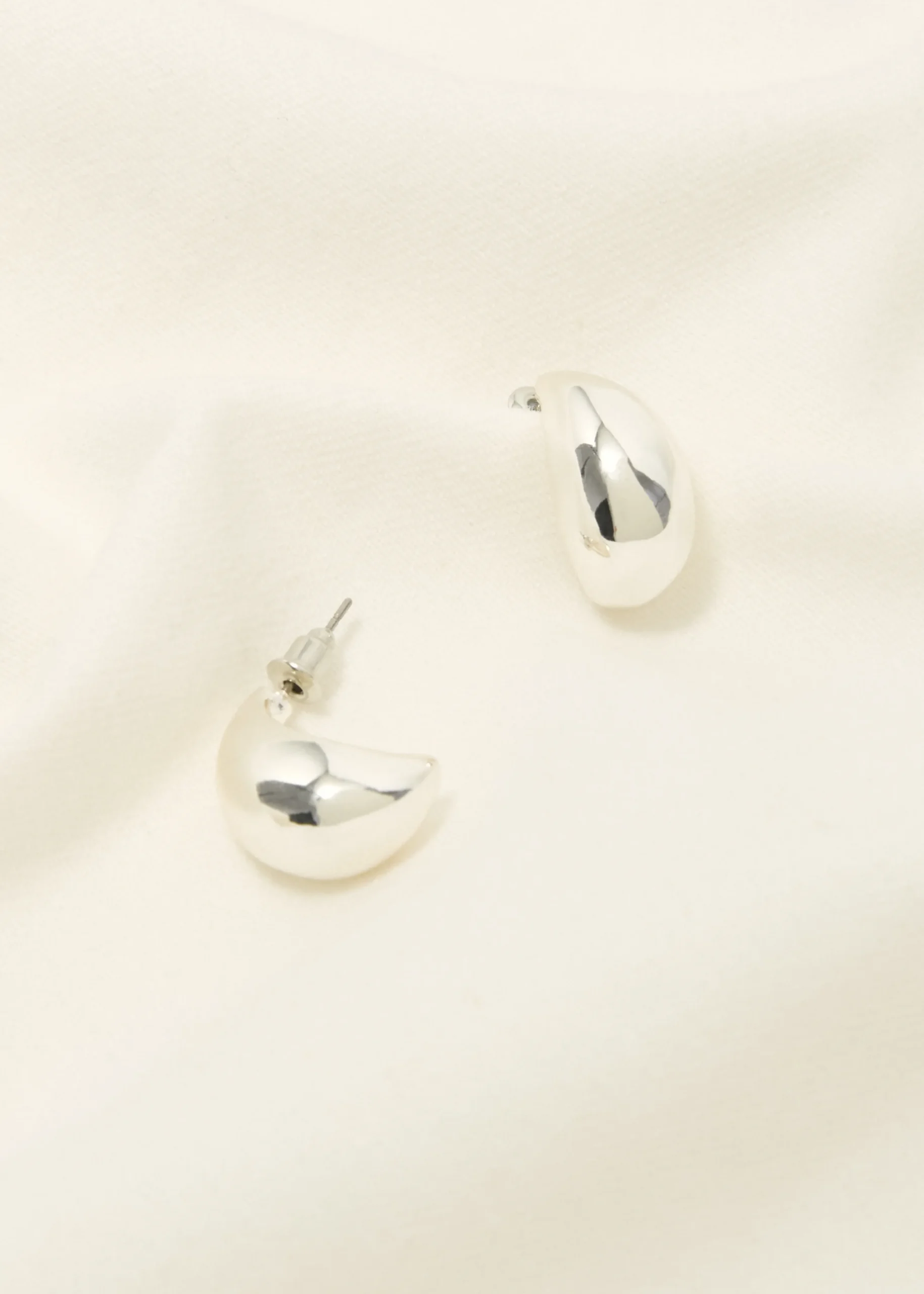 Hot Cotton Club Oorbellen druppel zilver