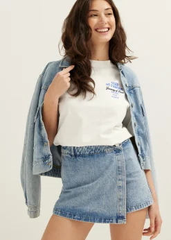 Discount Cotton Club Oversized t-shirt club de l'amour wit,off-white