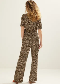 Clearance Cotton Club Overslag top print Elise meerkleurig