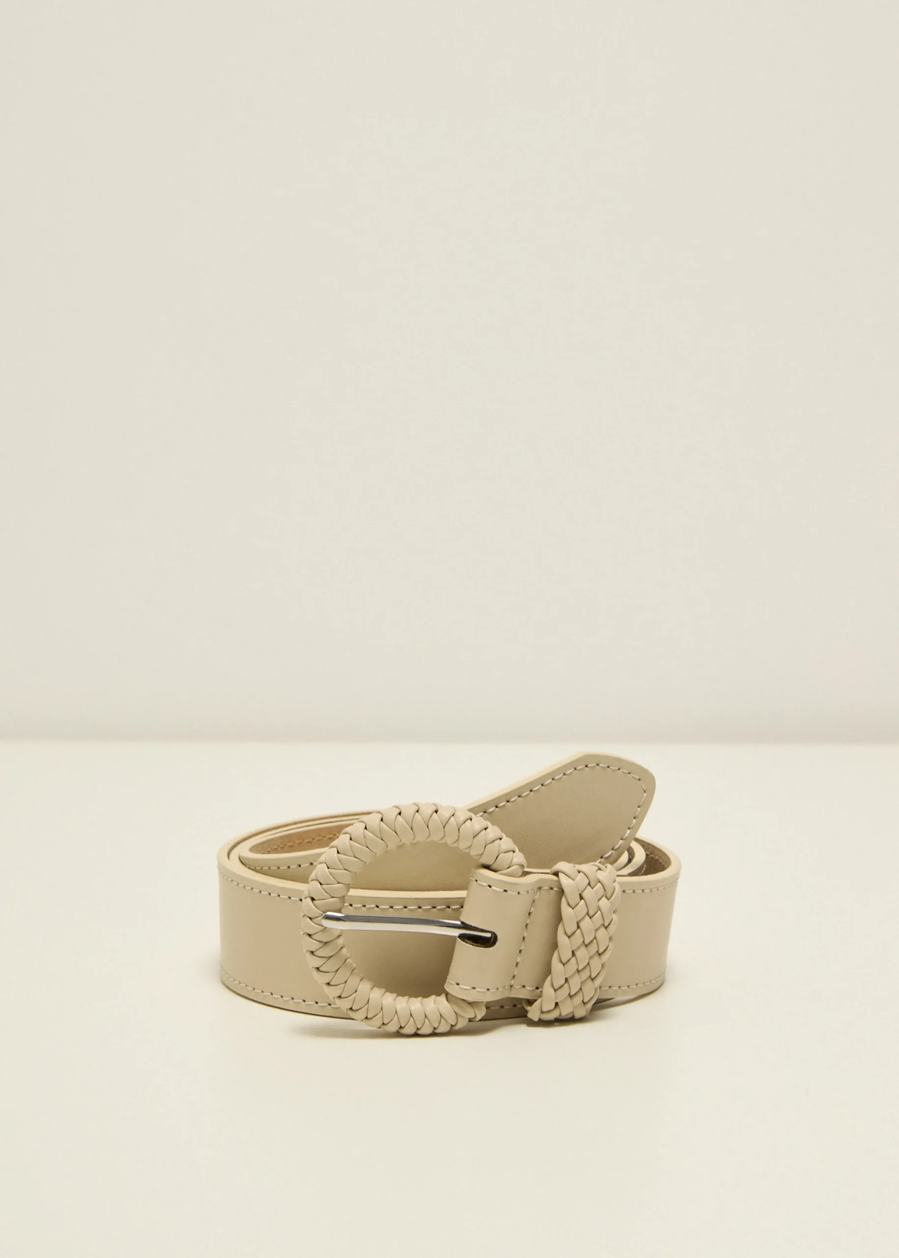 Online Cotton Club Riem met rotan look gesp kit