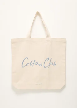 Hot Cotton Club Shopper tas ecru