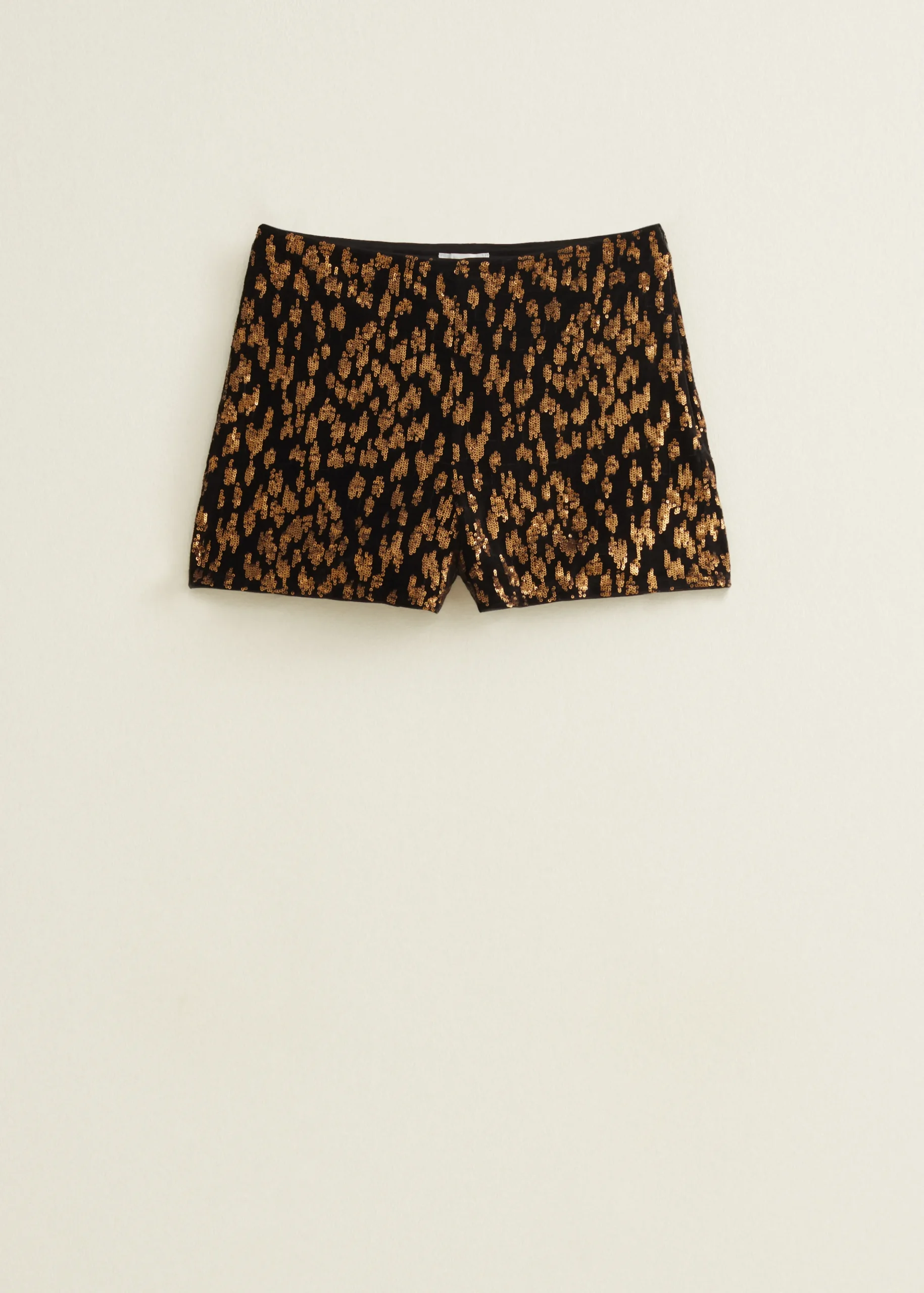 New Cotton Club Short met pailletten meerkleurig