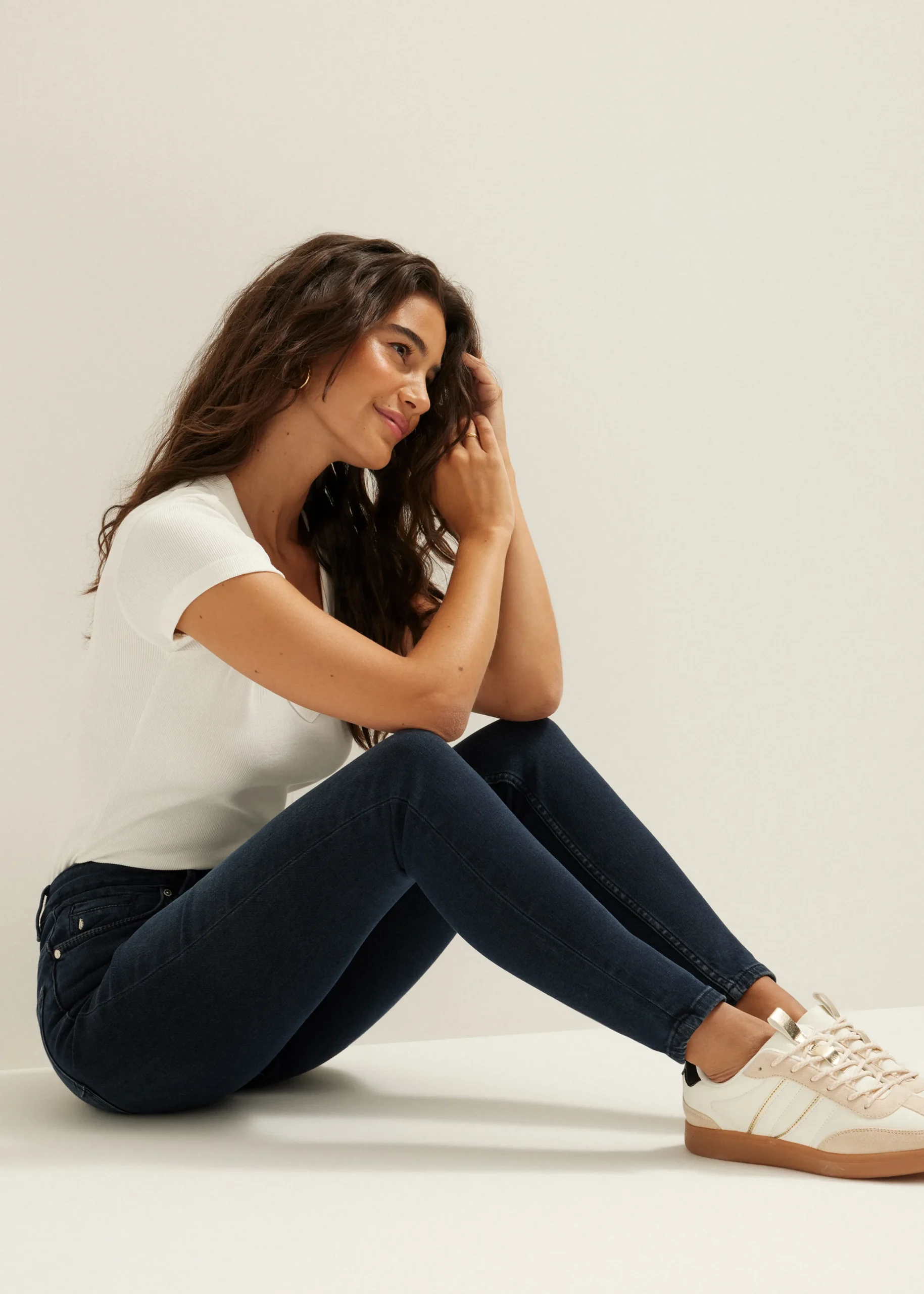 Online Cotton Club Skinny jeans chloe blauw,useddark