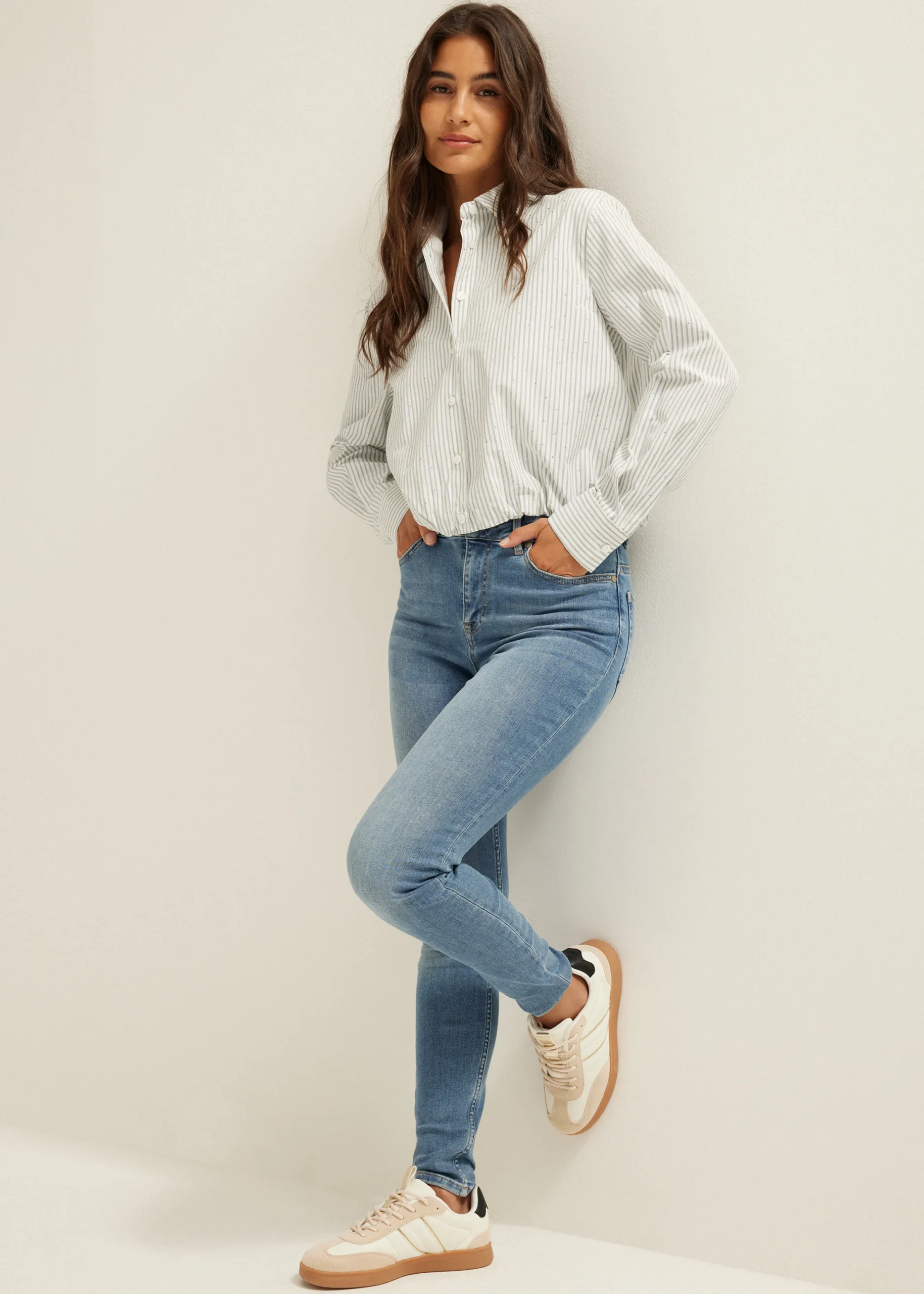 Fashion Cotton Club Skinny jeans chloe blauw,usedmiddle