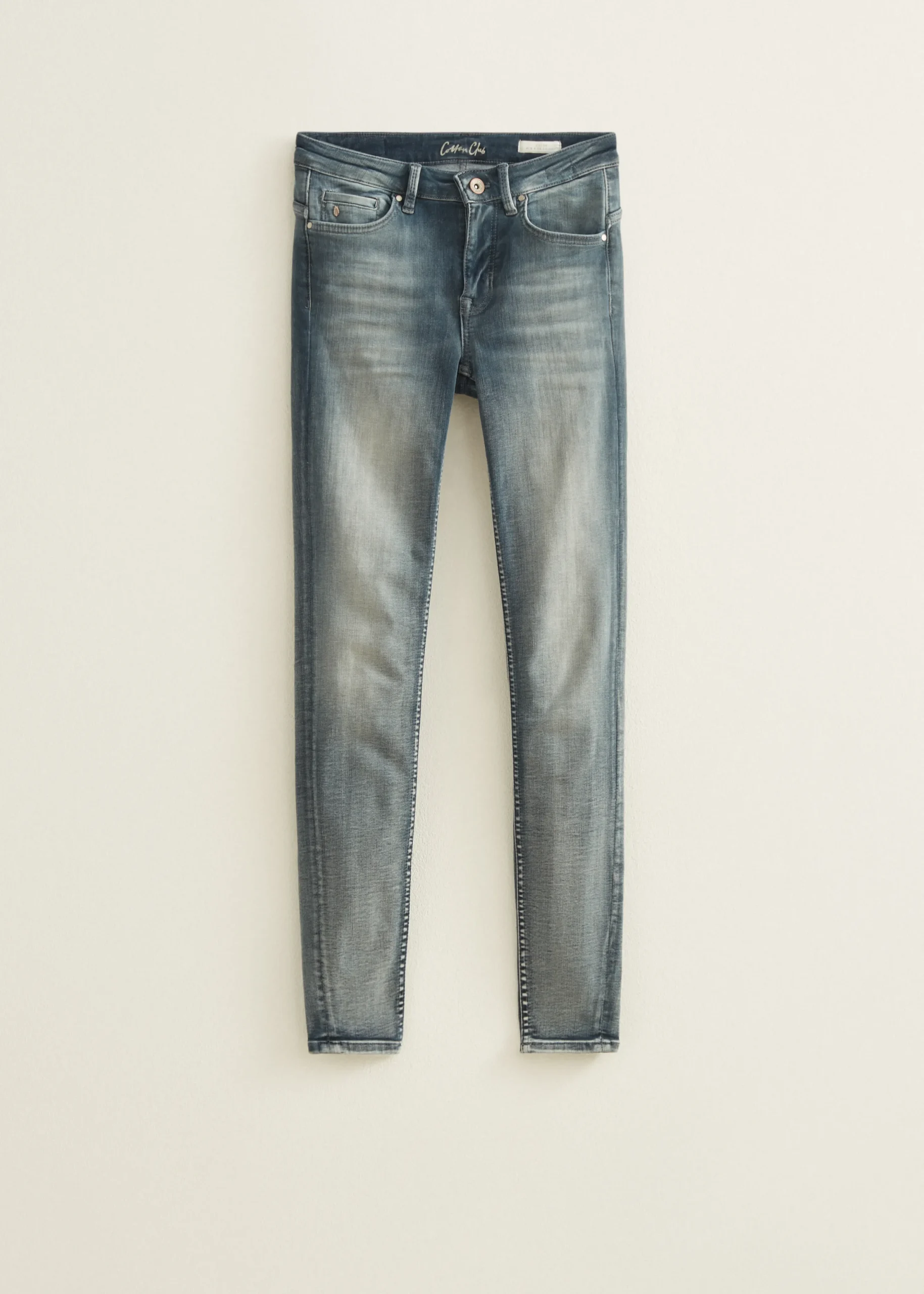 Hot Cotton Club Skinny jeans chloe blauwgrijs