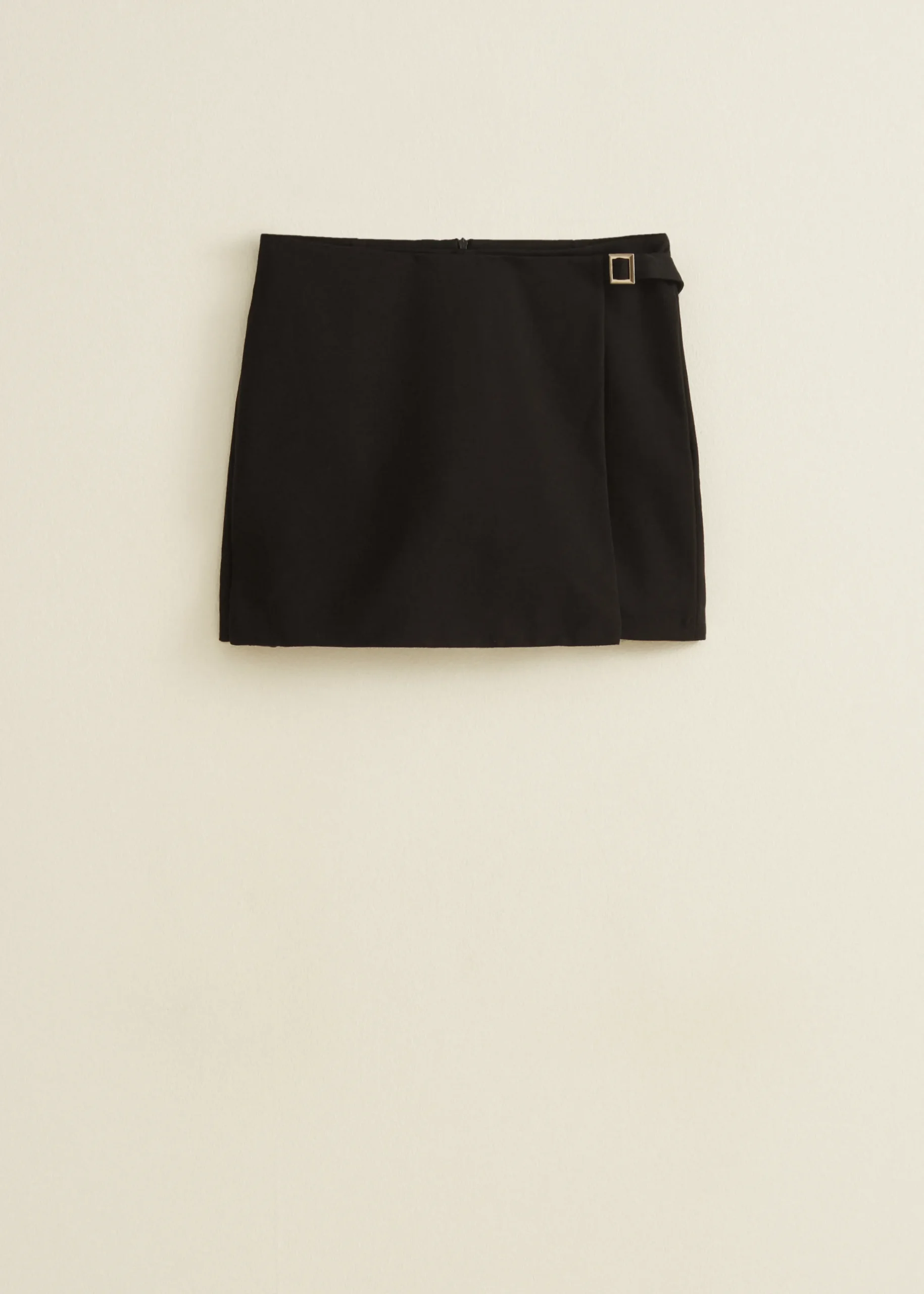 Outlet Cotton Club Skort met riempje zwart