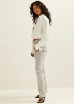 New Cotton Club Straight jeans claire blauw,ijs