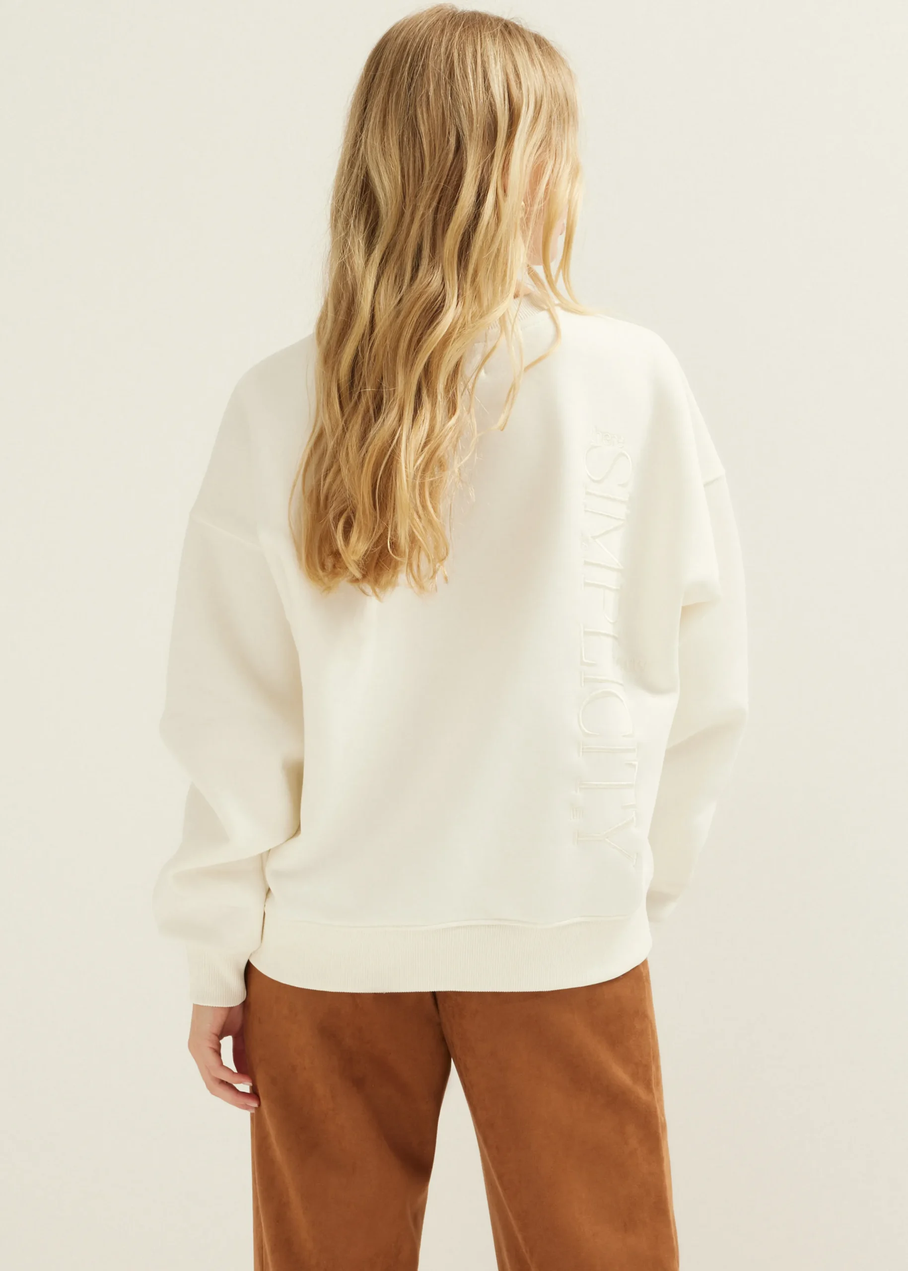New Cotton Club Sweater simplicity ecru