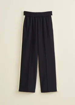Sale Cotton Club Track pants balance donkerblauw