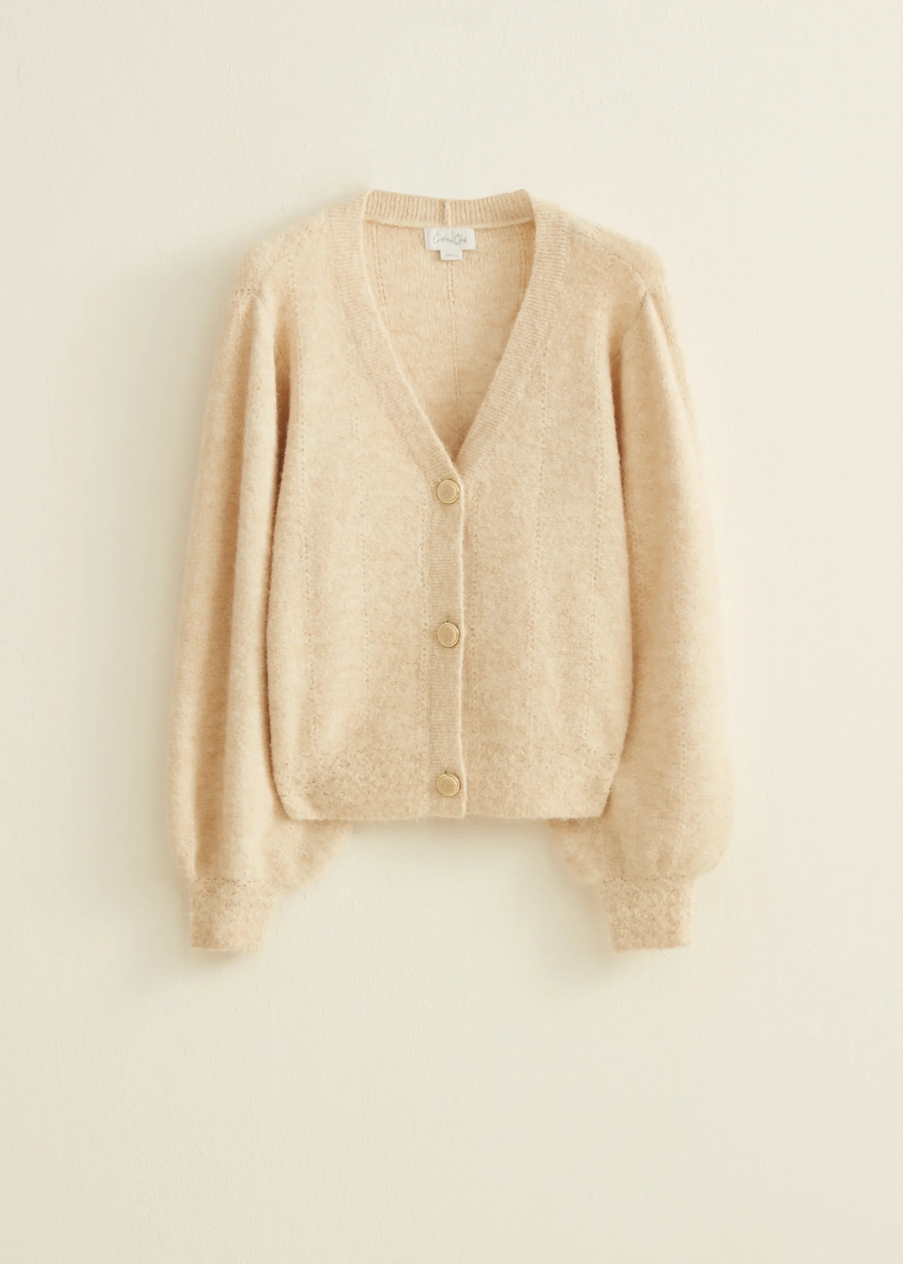 Online Cotton Club Vest fancy lichtzand