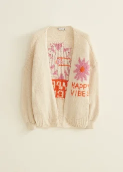 Sale Cotton Club Vest met artwork rose