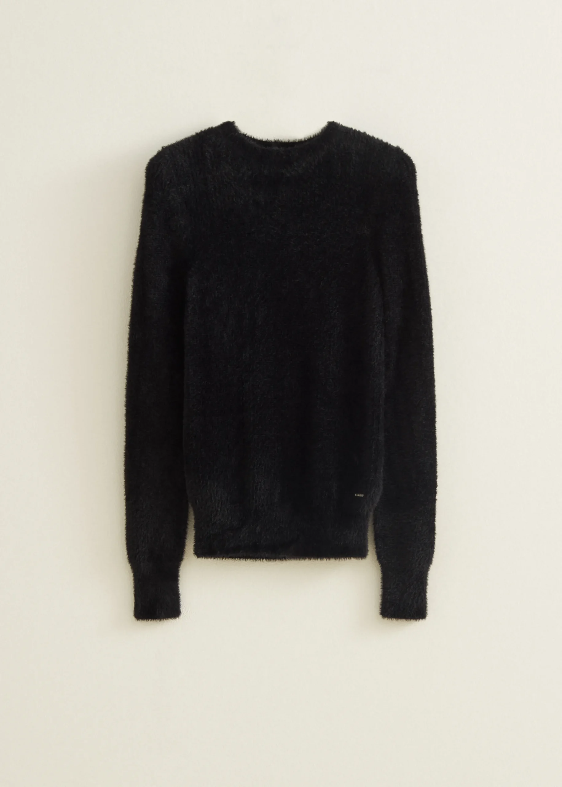 Discount Cotton Club Zachte gebreide trui zwart