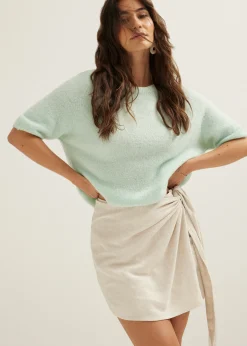 Sale Cotton Club Zachte trui mint,licht